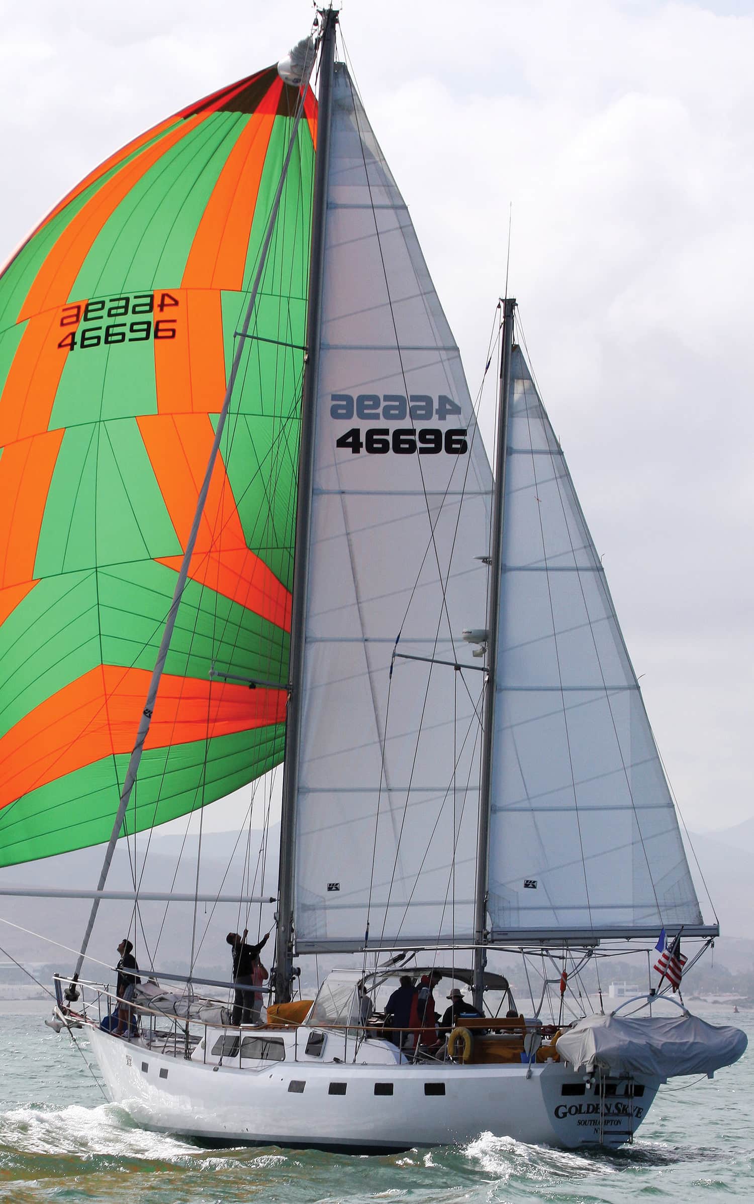 UKSailmakersFullBattenMainDacronGoldenSky